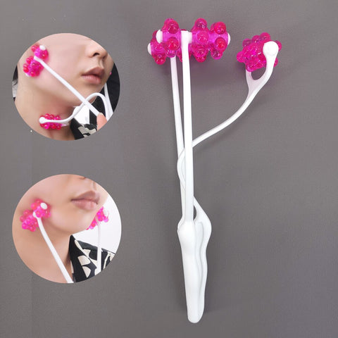 Newest 2 In 1 Face Up Roller Massage Slimming Anti Wrinkle