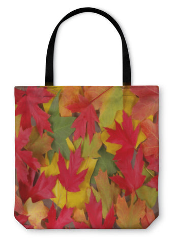 Tote Bag, Fall Leaves