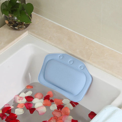 Bathtub Pillow With Small Suction Cups