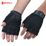 Genuine Leather Gym Gloves Men & Women