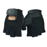 Genuine Leather Gym Gloves Men & Women