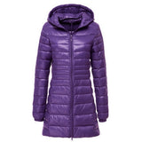 S~6XL Women White Duck Down Jacket